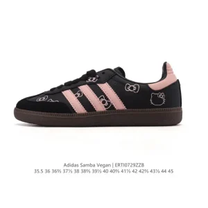 Adidas Samba Hello Kitty Vegan Leather Retro Sneakers