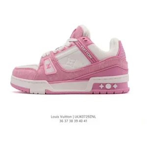 Louis Vuitton Trainer Low Sneaker Fashion Luxury Shoe