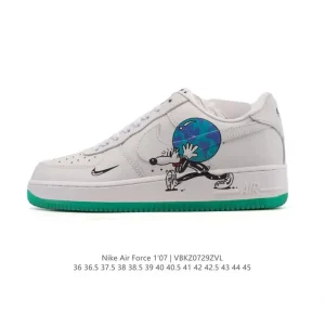 Nike Air Force 1 '07 Low 2025 Snake Year Limited Edition White Sneakers