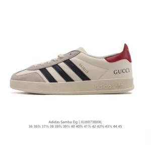 Adidas Originals Samba OG Shoes Classic White Leather Sneakers for Men and Women
