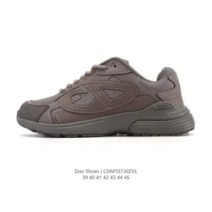 Dior D-Connect Men's Chloroprene Rubber Sneakers with Star Sole