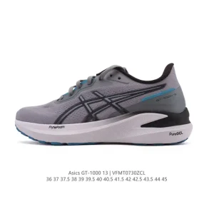 ASICS GT-1000 13 Black Stability Running Shoes for Men and Women