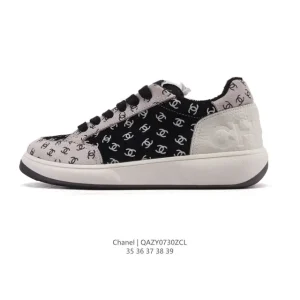 Chanel White Leather Sneakers for Women - Classic Luxury Casual Shoes