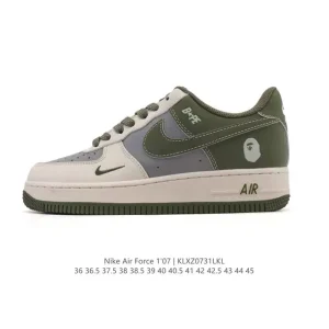Nike Air Force 1 '07 Low White Leather Sneakers 2025 Year of the Snake Edition