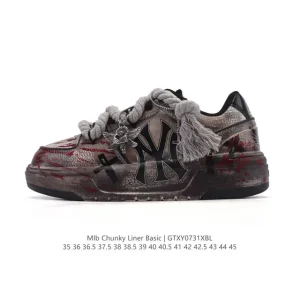 MLB Chunky Liner Basic Street Style Unisex Casual Shoes with Thick Sole