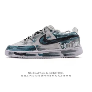 Nike Court Borough Low 2 Men's and Women's Low-Top Sneakers with Double Laces
