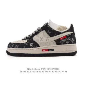 Nike Air Force 1 Low White Leather Sneakers for Men and Women