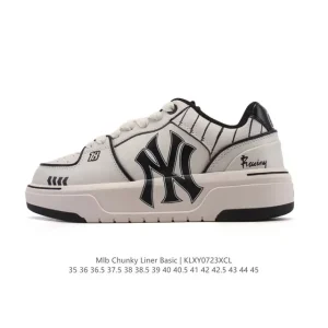 MLB Chunky Liner Basic Retro Street Sneakers for Men and Women