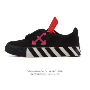 Off White Out Of Office Low Top Lace Up Thick Sole White Fashion Sneakers
