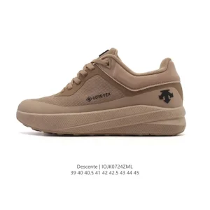 Descente Chron Retro Men's Fabric Sneakers for Casual and Outdoor Wear