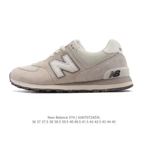 New Balance 574 Vintage Leather and Fabric Retro Sneakers