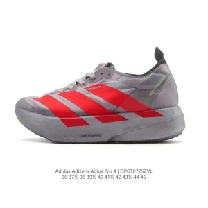 Adidas Adizero Adios Pro 4 Lightweight Running Shoes for Men and Women