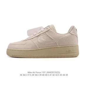 Nike Air Force 1 Low Canvas Casual Shoes for Men and Women