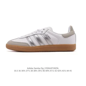 Adidas Samba OG Shoes Classic White Leather Sneakers