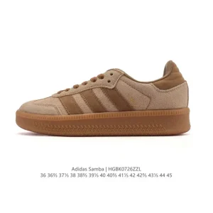 Adidas Samba Xlg Thick Sole Retro Casual Sneakers Streetwear Shoes