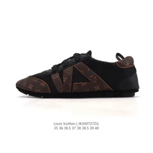 Louis Vuitton Trainer 2028 Ballet Vintage Leather Sneakers Chill Retro