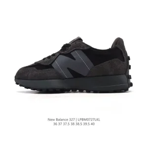 New Balance 327 Vintage Women's Retro Running Shoes with Deconstructed N Logo