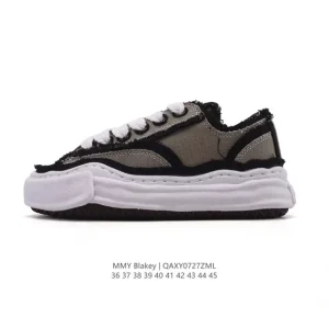 Mmy Maison Mihara Yasuhiro Blakey Canvas Low Sneakers