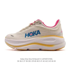 Hoka Bondi 9 Max Cushion Running Shoe for Men and Women