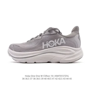 Hoka One One Clifton 10 Men's and Women's Lightweight Cushioned Running Shoes