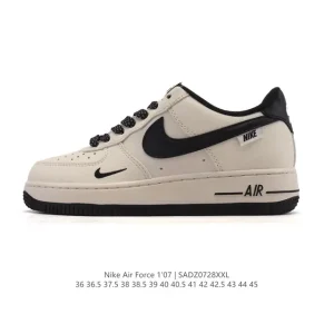 Nike Air Force 1 Low White Leather Sneakers for Men and Women