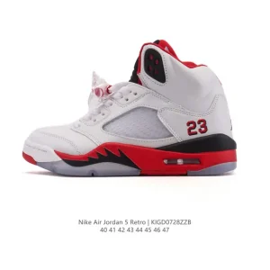 Jordan Air 5 Retro High Top Basketball Shoes for Men