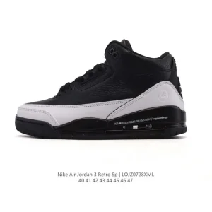 Jordan Air 3 Retro SE Men's Basketball Shoes - White & Cement