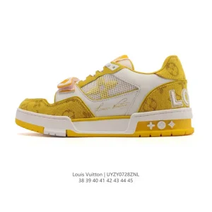 Louis Vuitton 2025 Snake Year Limited Edition Skate Sneaker with Grain Leather and Rubber Sole
