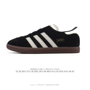Adidas Stadt Retro Pink Suede Sneakers Unisex Comfort Lifestyle Shoes