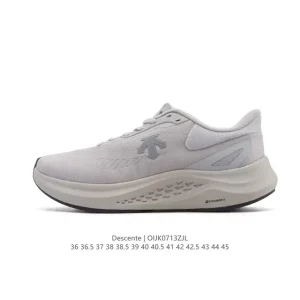 Descente Chron Retro Fabric Unisex Casual Sneakers for Men and Women