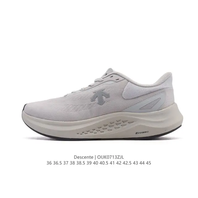 Descente Chron Retro Fabric Unisex Casual Sneakers for Men and Women