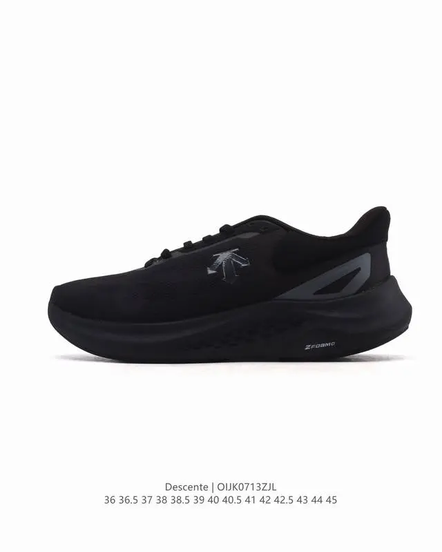 Descente Chron Retro Fabric Unisex Casual Sneakers for Men and Women - Image 3