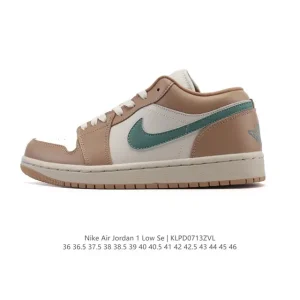 Jordan AJ1 Low Retro Vintage Basketball Shoes with Air Cushion