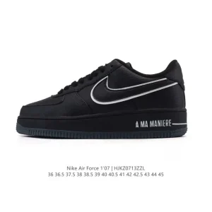 Nike Air Force 1 '07 Low White Leather Sneakers 2025 Year of the Snake Edition