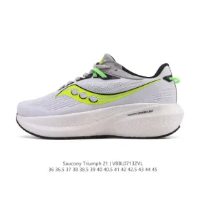 Saucony Triumph 21 Cushioning Running Shoes for Men and Women