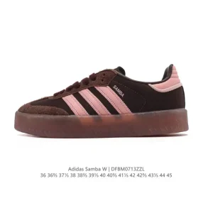 Adidas Samba Valentine Unisex Vintage Leather Sneakers for Men and Women