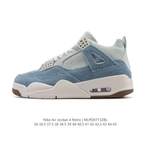 Jordan Air 4 Retro OG Levi's Canvas Basketball Shoes