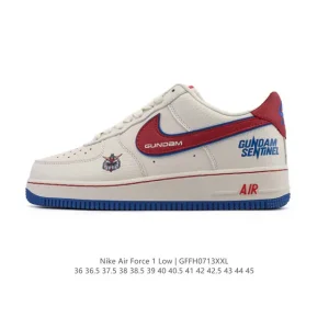 Nike Air Force 1 Low 07 White Leather Sneakers for Men and Women