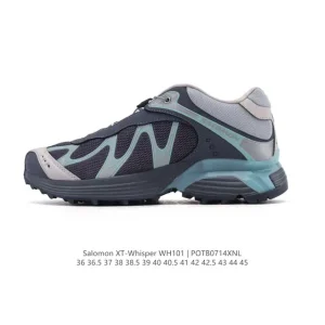 Salomon Xt Whisper Silver Pink Retro Running Shoes