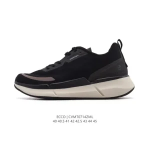 ECCO Men's Outdoor Lightweight Breathable Lace-Up Sneakers
