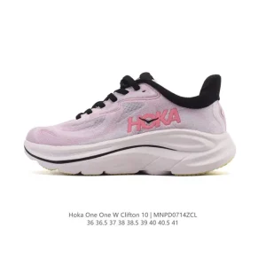 Hoka One One Clifton 10 Women's Lightweight Cushioned Running Shoes