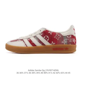Adidas Samba Og Classic Sneakers White T-Toe Shoes