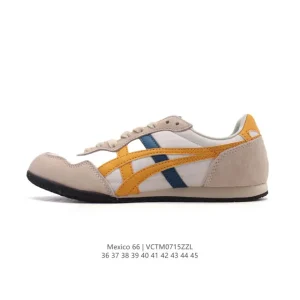 ASICS Onitsuka Tiger Mexico 66 Classic Retro Leather Sneakers