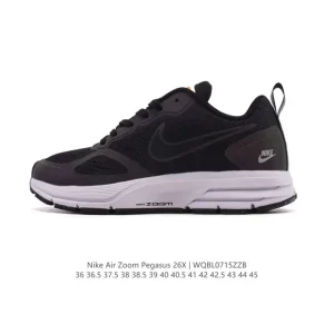 Nike Pegasus 26X Running Shoes with Full-Length Zoom Air Cushioning