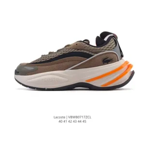 Lacoste Men's Chunky Sole Lifestyle Sneakers with Breathable Mesh