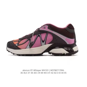 Salomon Xt-Whisper Silver Pink Lifestyle Running Shoe