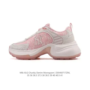 MLB Chunky Runner 6cm Thick Sole Baseball Lifestyle Sneaker