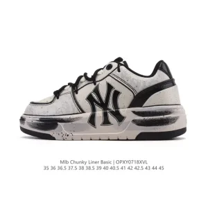 MLB Chunky Liner Basic Streetwear Sneakers for Men and Women