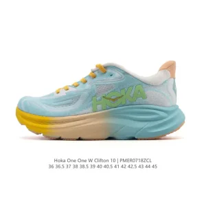 Hoka One One Clifton 10 Men's Women's Lightweight Cushioned Running Shoes