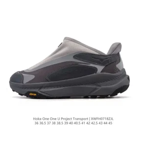Hoka One One Project Transport Lifestyle Shoe - Black Eco-Friendly